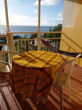 Studio Tartane avec vue sur mer, La Trinité